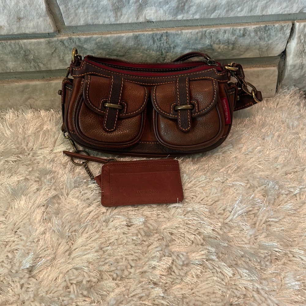 Vintage Brown Dooney and Bourke shoulder bag